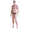 Everlaster Harness Hollow Strap On Stud - Model 6.5X - Male - Pleasure Enhancer - Black - Adult Naughty Store