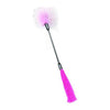 Sex & Mischief Whip and Tickle - Pink-White: The Sensual Delight Whip and Tickle Set for Couples - Model S&M-WT-001 - Unisex - Pleasure for All Areas - Elegant Pink-White Design - Adult Naughty Store