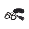 Introducing the Sex & Mischief Knotty Brat Kit - Bondage Kit with Rope Handcuffs and Crop SM-5003 for Submissive Women, Black and Rose Gold - Adult Naughty Store