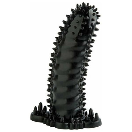 Malesation Bristly Penis Sleeve Black - A Sensational Stimulation Experience for Men - Adult Naughty Store