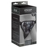 Steamy Shades Classic Harness Black O-S - Adjustable Unisex Role Playing Harness for Pleasurable Waist Measurements with Vibration Bullet Pocket (Vibrator Not Included), Suitable for Various  - Adult Naughty Store