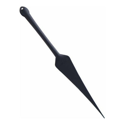 Tantus Dragon Tail Black Silicone Paddle Probe - Model DT-001 - Unisex Impact Toy for Intimate Play - Adult Naughty Store