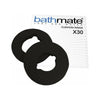 Bathmate X30 Support Rings Pack - Black: The Ultimate Comfort Enhancement for Male Pleasure Pumping - Adult Naughty Store