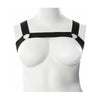 Introducing the Sensual Elegance Gender Fluid Mason Harness - Model MH-1001 - Black (Size S-L) - Adult Naughty Store