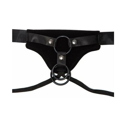 Introducing the Gender Fluid Skylar Strap-On Harness - Model 001: The Ultimate Pleasure Companion in Black - Adult Naughty Store