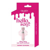 Hello Sexy! Mini Wand Massager - Cherry Blossom (Model: Bling Bling) - Compact, Silicone, 10 Pulsation Patterns - Waterproof - USB Rechargeable - For Women - Clitoral Stimulation - Pink - Adult Naughty Store