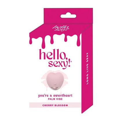 Introducing the Sensual Pleasure Sweetheart - Cherry Blossom Palm Vibe SP-10 for Women - A Luxurious Delight! - Adult Naughty Store