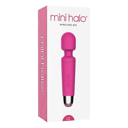 Voodoo Toys Mini Halo Wireless 20x Wand - Powerful Pink Pleasure Massager - Adult Naughty Store