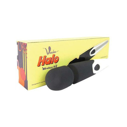 Voodoo Halo Wireless 10x - Black: The Ultimate Pleasure Wand for Unparalleled Sensations