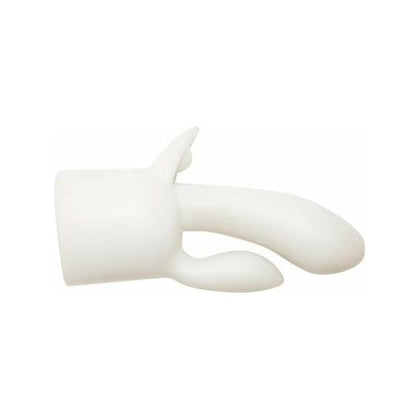 Voodoo Halo 3 Wand Attachment - Powerful White Silicone Wand Accessory for Intense Pleasure