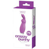 VeDO Crazzy Bunny Rechargeable Bullet Vibrator - Model CB-10, Female, Clitoral Stimulation, Perfectly Purple