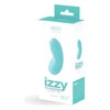 Introducing the SensaWave Izzy IZ-1001 Rechargeable Clitoral Vibrator - Women's Pleasure Toy - Turquoise Blue