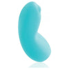 Introducing the SensaWave Izzy IZ-1001 Rechargeable Clitoral Vibrator - Women's Pleasure Toy - Turquoise Blue