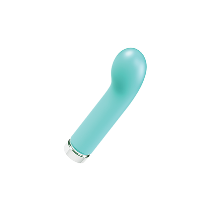 VeDO GEE Plus Rechargeable Bullet Vibrator - Model G10, Turquoise Blue - Intense G-Spot Stimulation for Women