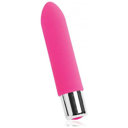 BAM MINI Rechargeable Bullet Vibe Foxy Pink - Powerful 10 Mode Silicone Mini Vibrator for Intense Pleasure