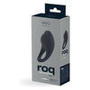 Vedo ROQ Rechargeable Vibrating Cock Ring Just Black - Adult Naughty Store