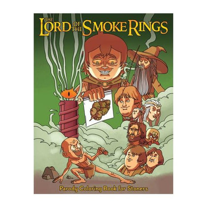 Wood Rocket The Lord Of The Smoke Rings Coloring Book