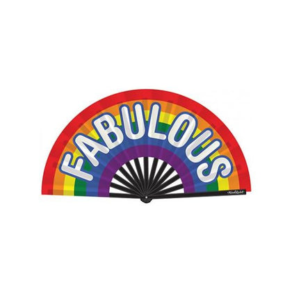 Wood Rocket Fabulous Fan - Rainbow
Introducing the Wood Rocket Fabulous Fan - Rainbow: A Vibrant and Stylish Folding Hand Fan for All Your Cooling Needs - Adult Naughty Store