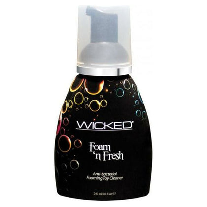 Wicked Sensual Care Foam and Fresh - Foaming Toy Cleaner for Intimate Investments - Model: 8oz Foam N Fresh - Gender: Unisex - Area of Pleasure: All Toy Materials - Color: N/A