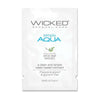 Wicked Sensual Care Simply Aqua Water Based Lubricant  - .1 Oz - Adult Naughty Store