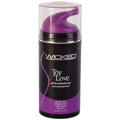 Wicked Sensual Care Collection Toy Love Gel for Intimate Toys - Advanced Lubricant for Enhanced Pleasure - 3.3oz - Adult Naughty Store