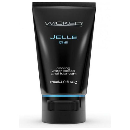 Wicked Jelle Cooling Anal Gel Lubricant 4oz Tube - The Ultimate Pleasure Enhancer for Anal Play - Adult Naughty Store