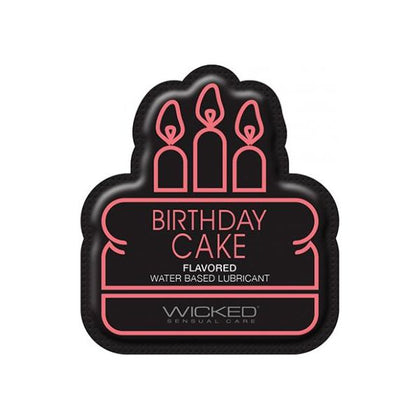 Wicked Sensual Care Water Based Lubricant - .1 Oz Birthday Cake

Introducing the Wicked Sensual Care Water Based Lubricant - .1 Oz Birthday Cake: The Perfect Party Starter for Mouthwatering Playtime Pleasure!