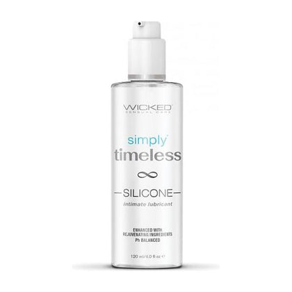 Simply Timeless Silicone Lubricant - Advanced Formula for Perimenopausal and Menopausal Individuals - Intimate Moisturizer for Comfort and Satisfaction - 4 Oz