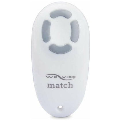 We-Vibe Match Wireless Remote Control - Enhance Your Intimate Pleasure with Precision Control - Compatible with We-Vibe Match Couples Vibrator - Designed for All Genders - Explore Sensual Delights in Style with the Sleek Black Remote