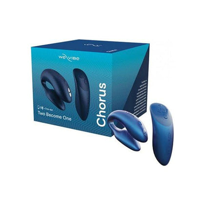 We-Vibe Chorus Couples Vibrator - Model X1 - Cosmic Blue - Enhanced Pleasure for Intimate Duos - Adult Naughty Store