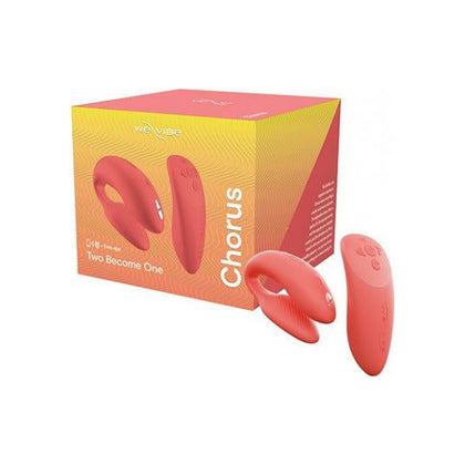 We-Vibe Chorus - Crave Coral: The Ultimate Couples Hands-Free Vibrator for Next-Level Pleasure