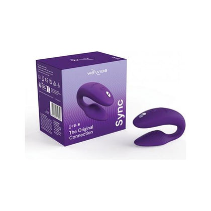 Introducing the We-Vibe Sync 2 Couples Vibrator - The Ultimate Pleasure Experience for Couples - Model SV002 - Dual Stimulation - Aqua