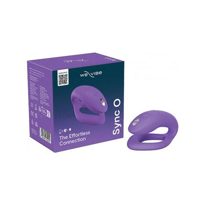 We-Vibe Sync O - Purple: The Perfect Fit C-Shape Vibrator for Dual Pleasure - Adult Naughty Store