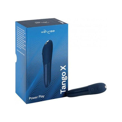Introducing the We-Vibe Tango X2 Midnight Blue: A Powerful Bullet Vibrator for Deep Rumbly Pleasure