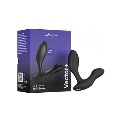 We-Vibe Vector+ Adjustable Prostate Massager - Model VTM-001, Male Pleasure, Charcoal Black - Adult Naughty Store