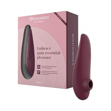 Introducing the Bordeaux SensationPro Pleasure Air Clitoral Stimulator - Classic 2 for Women