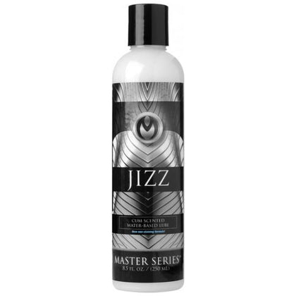 XR Brands Jizz Water Based Cum Scented Lube 8.5oz - Realistic White Creamy Musky Lubricant for Enhanced Intimacy and Sensual Pleasure