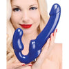 Revolver II Strapless Strap On G-Spot Dildo Blue

Introducing the Sensa Pleasure Revolver II Strapless Strap On G-Spot Dildo - Model R2S-100! - Adult Naughty Store