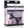 Double-G Deluxe Vibrating Strap On Kit - The Ultimate Pleasure Experience for All Genders - Purple - Adult Naughty Store