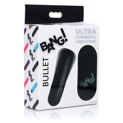 Introducing the Bang! Vibrating Bullet W- Remote Control - Black: The Ultimate Pleasure Companion