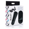 Introducing the Bang! Vibrating Bullet W- Remote Control - Black: The Ultimate Pleasure Companion - Adult Naughty Store