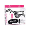 Introducing the Bang! Power Panty & Blindfold Kit - Pink: The Ultimate Pleasure Experience for Her - Adult Naughty Store