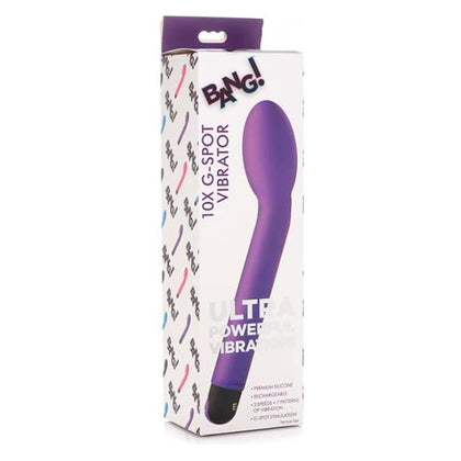 Bang! 10x G-Spot Vibrator - Purple: The Ultimate Pleasure Experience - Adult Naughty Store