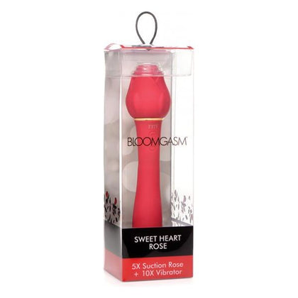 Inmi Bloomgasm Sweet Heart Rose 5x Suction Rose & 10x Vibrator - Red

Introducing the Sensational Inmi Bloomgasm Sweet Heart Rose 5x Suction Rose & 10x Vibrator - Red: The Ultimate Pleasure Powerhouse for Clitoral and Nipple Stimulation!