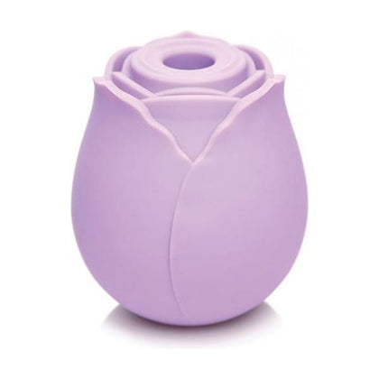 Introducing the Inmi Bloomgasm Wild Rose - Purple: 10X Silicone Suction Clit Stimulating Rose Toy for Women's Intimate Pleasure
