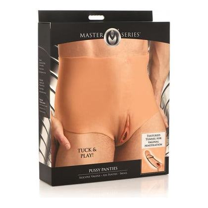 Master Series Silicone Pussy Panties - Small, Gender-Affirming Lingerie for Intimate Connection - Model PS-001 - Adult Naughty Store