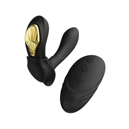 ZALO Aya Wearable Vibrator W-remote - Obsidian Black