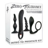 Evolved Novelties Prostate Kit 4 Piece Black - The Ultimate Pleasure Journey for Men