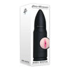 Shell Shock Rechargeable Vibrating Stroker - The Ultimate Pleasure Arsenal for Men - Model SS-2000 - Black/Beige - Adult Naughty Store