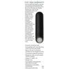 Zero Tolerance Toys All Powerful Rechargeable Bullet Vibrator - Model P10 - Unisex - Intense Pleasure - Midnight Black - Adult Naughty Store